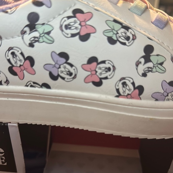 Disney White and Pink Sneakers with Playful Design - Picture 2 of 16